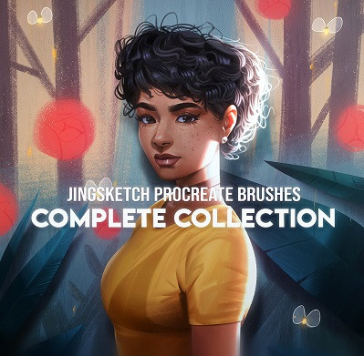 jingsketch procreate brushes complete collection free download
