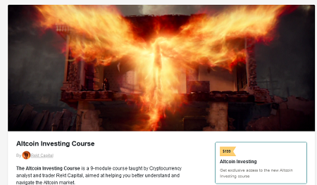 Alt Coin Investing Course with Rekt Capital